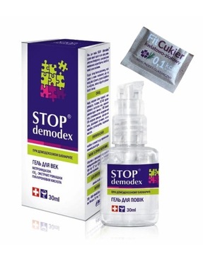 ŻEL do powiek STOP DEMODEX 30ml nużyca demodekoza