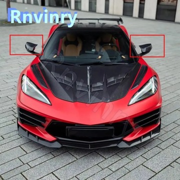 FOR CHEVROLET CORVETTE C8 2020-2023 KRYT ZRCÁTKO BOČNÍHO VOZIDLA