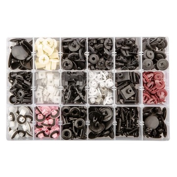 НАБОР АВТОМОБИЛЬНЫХ ЗАЖИМОВ Toyota Lexus 360 шт.