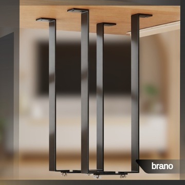 WIESZAK UCHWYT PODBIURKOWY NA KOMPUTER PC SOLIDNY REGULOWANY METALOWY 50cm