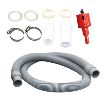 Комплект соединителей для дождевой бочки для дренажа воды, портативный, легкий, 2 см, с конусом