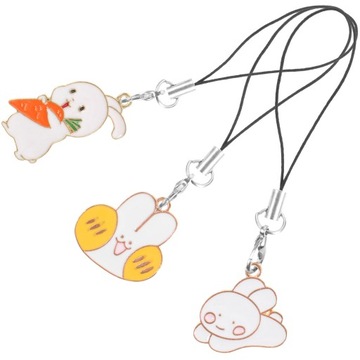 Подвеска для телефона с эмалью Bunny Rabbit