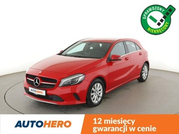 Mercedes Klasa A W176 Hatchback 5d Facelifting 180 122KM 2015 Mercedes A 180 półskóra navi grzane fotele