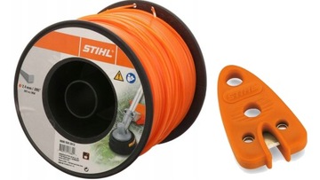 Żyłka tnąca kwadratowa 2,4 mm rolka 253m