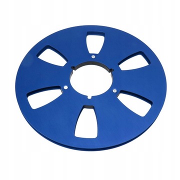 КАТУШКА С ЗАПИСЬЮ 1/4 10,5 ДЮЙМА, 6 ОТВЕРСТИЙ, СИНАЯ