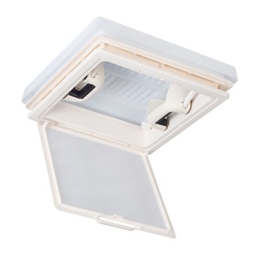 РУЧКА ДЛЯ МАНДАРНОГО ОКНА MPK 28X28 С МОСКИТНОЙ СЕТКОЙ, БЕЛАЯ