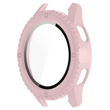 Etui z wbudowanym szkłem Bizon do Xiaomi Watch S3 47 mm, ramka, case, cover