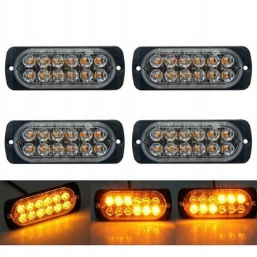 АВАРИЙНЫЙ СТАКАН 2 x 12 светодиодов