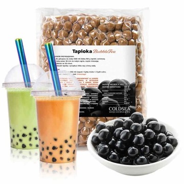 Czarna tapioka - Bubble Tea Black Tapioca Pearls