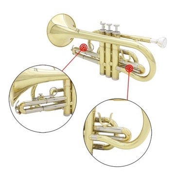 SLADE Professional Bb плоский корнет латунь