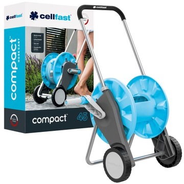 Wózek na wąż COMPACT 1/2 45m CELLFAST bęben koła