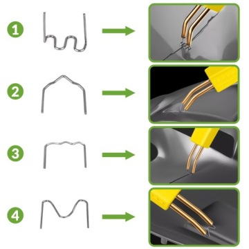 СВАРОЧНЫЙ МАШИНА ДЛЯ СТЕПЕНИ СВАРКИ ПАЯЛЬНИК ДЛЯ ПЛАСТМАСС НАБОР СКОБЕЙ