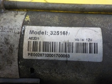 FIESTA MK7 B-MAX 1.5 TDCI 15R 75KM UGJC STARTÉR 32516N