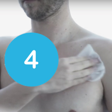 Nad's For Men Мужские полоски для депиляции холодным воском для мужчин