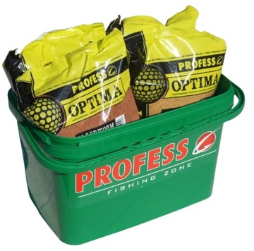 ZANĘTA WĘDKARSKA MIX SMAKÓW 4 kg ZANETY +WIADRO 5L FEEDER - PROFESS OPTIMA