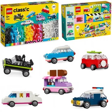 LEGO CLASSIC 11036 KREATYWNE POJAZDY PREZENT
