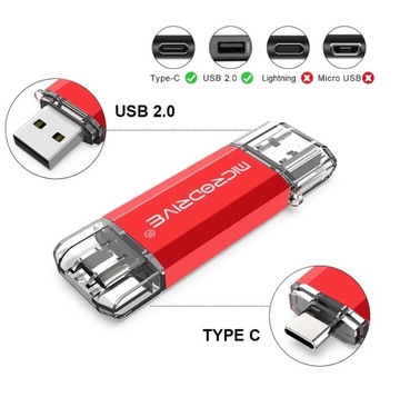 Pendrive USB-C/USB 2.0 16GB