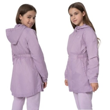 ОСЕННЯЯ СПОРТИВНАЯ КУРТКА 4F СОФТШЕЛЛ ДЛЯ ДЕВОЧЕК