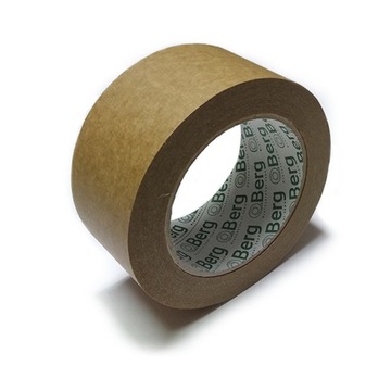 Taśma pakowa KRAFT BERG PAPIEROWA 50/50m (54y) SUPER MOCNA - 1 sztuka