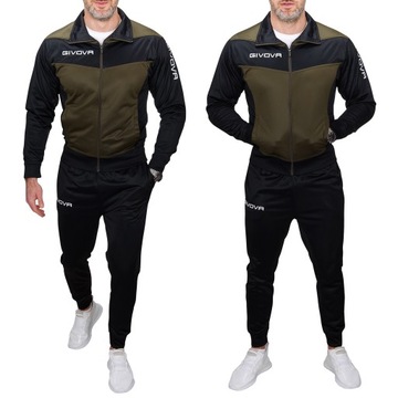 TR018-13 r. 3XL GIVOVA VISA MĘSKI KOMPLET DRESOWY