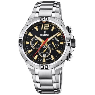 Zegarek Męski Festina F20522-5 srebrny bransoleta