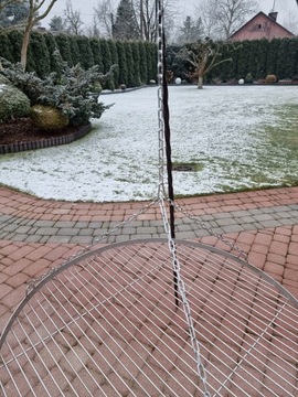 НЕРЖАВЕЮЩАЯ РЕШЕТКА 80 СМ САДОВЫЙ ГРИЛЬ И КАЧЕСТВО