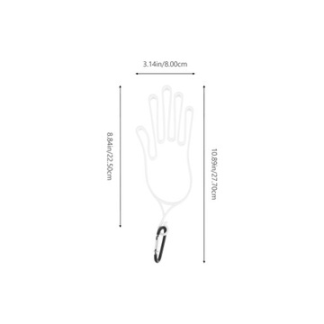 RĘKAWICE GOLFOWE UCHWYT NA STOJAK WSPORNIK RAMY WISZĄCEJ