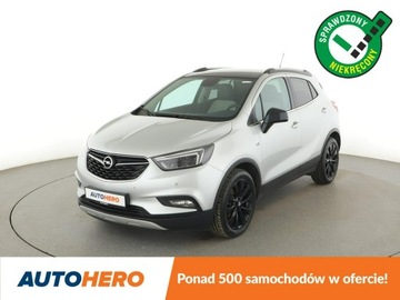 Opel Mokka I SUV 1.4 Turbo ECOTEC 140KM 2017 Opel Mokka X 4x4, skóra, kamera, navi, audio