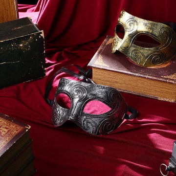 ВЕНЕЦИОНСКАЯ РИМСКАЯ КАРНАВАЛЬНАЯ МАСКА ДЛЯ СВ. АНДРЕВСКИЙ ДЕНЬ НОВОГОДНИЙ МАСКАРАД