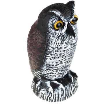 ОТПУСКАТЕЛЬ ПТИЦ МЫШИ ФИГУРКА СОВЫ ДЛЯ САДОВОЙ ПТИЦЫ ХИЩНИКА МОК-АП