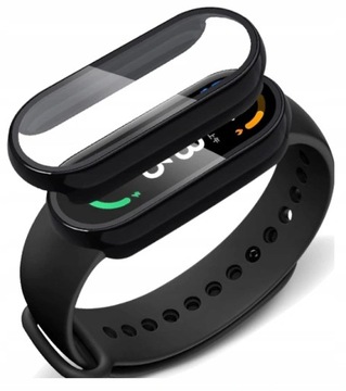 Etui ze Szkłem do Xiaomi Mi Band 3/ 4/ 5/ 6/NFC