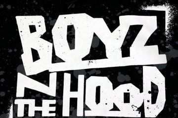 Bluza z kapturem męska Chłopaki z sąsiedztwa Boyz n the Hood Film M Kieszeń