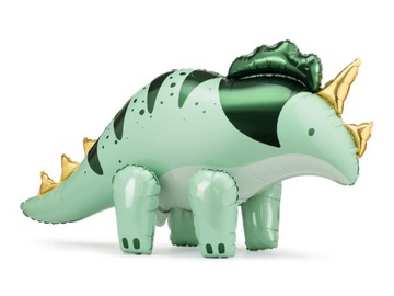 Balon foliowy PartyDeco Triceratops 101x60,5 cm