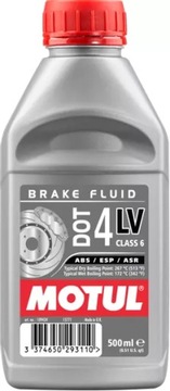 MOTUL DOT 4 LV BRAKE FLUID - PŁYN HAMULCOWY - 500 ML