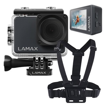 Kamera sportowa LAMAX X7.2 + AKCESORIA + SZELKI