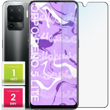 Szkło Hartowane do Oppo Reno 5 Lite (szybka 9H, płaskie 2.5D, ochronne)