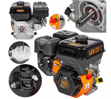 СОСТАВ ДВИГАТЕЛЯ COMPACTION GX160 8,5 л.с. OHV ВАЛ 19 ММ ВЗБИВАЮЩИЙ ГЕНЕРАТОР