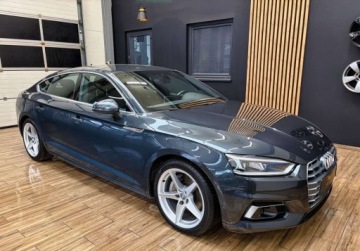 Audi A5 F5 Coupe 2.0 40 TDI 190KM 2019 Audi A5 Sportback 40 TDI 190 KM bezwypadkowa GWARANCJA S tronic zareje, zdjęcie 4
