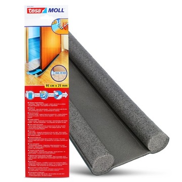 Пенопластовый уплотнитель для дверного порога с защитой от сквозняков