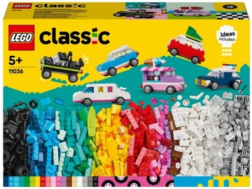 LEGO Classic Kreatywne pojazdy 11036 5+ 900 elementów