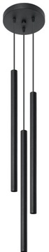 SOLLUX Designerska Lampa Wisząca PASTELO 3P Walce