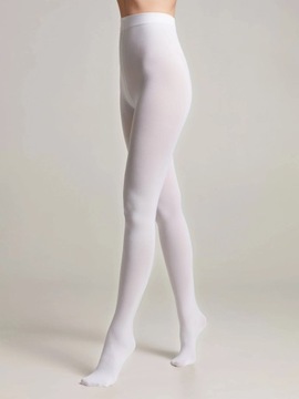 КОЛГОТКИ ЗИМНИЕ УТЕПЛЕННЫЕ, БЕЛЫЕ, 220 ден, 4 шт.