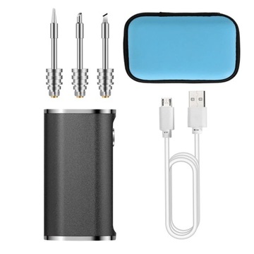 Wyprzedaż USB ładowanie 510 interfejs lutownica żelazne wiertło 40W 80W 100