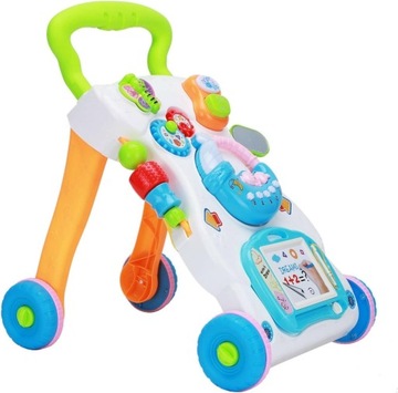 Baby Walker First Step 2 in1 Electronic Educational Toy with Music