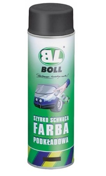 BOLL SZYBKOSCHNĄCA FARBA PODKŁAD W SPRAYU CZARNY