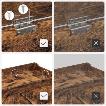 Ящик для хранения, скамейка для хранения, контейнер для одеял с 2 шт.