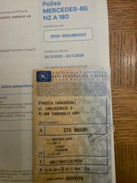 Mercedes Klasa A W176 Hatchback 5d 1.6 180 BlueEFFICIENCY 122KM 2014 Mercedes A180 Aklasa bdb stan, zdjęcie 26