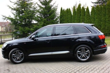Audi Q7 II SUV 3.0 TDI 272KM 2016 Audi Q7 3.0 TDI 272KM Quattro S-Line Salon PL Bezwypadkowy Serwis Piekne A, zdjęcie 6