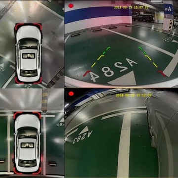 Автомобильная камера 360° Система панорамного обзора