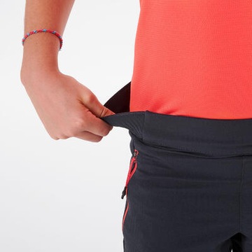 Походные брюки из софтшелла MH500 для детей 7–15 лет.